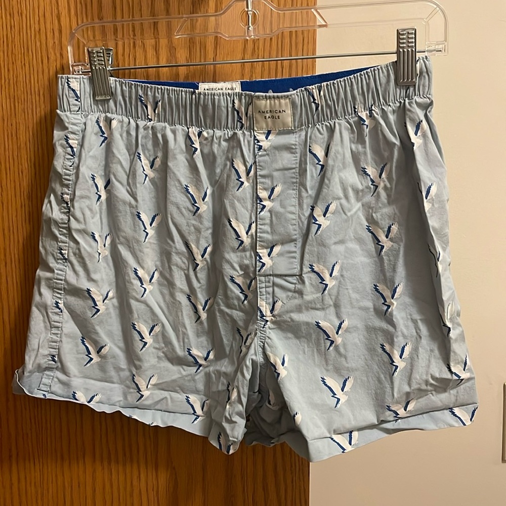 Cute american eagle boxers. Size small. Great condition